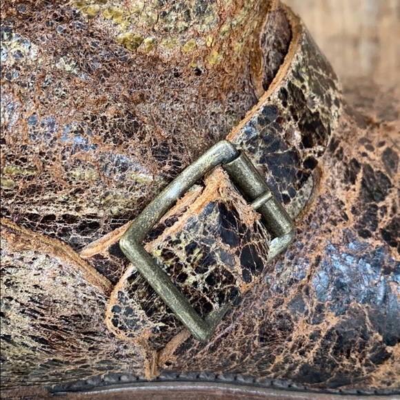 The Vintage Shoe Co. Distress Moto Boot - Picture 9 of 10